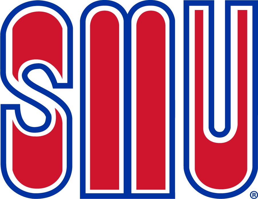 Southern Methodist Mustangs 1973-1974 wordmark logo diy iron on heat transfer